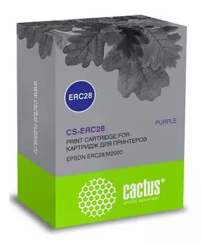 Картридж Cactus CS-ERC28 фиолетовый