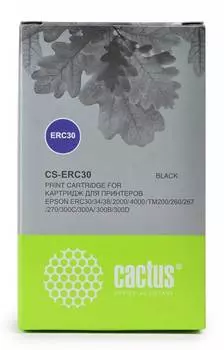 Картридж Cactus CS-ERC30 черный