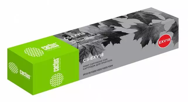 Картридж Cactus CS-EXV18 C-EXV18 черный