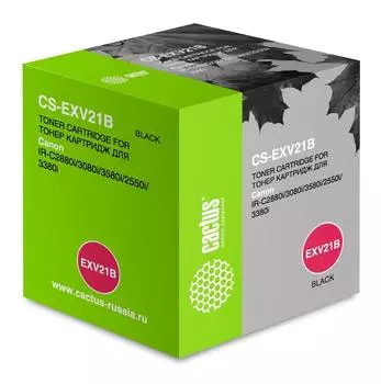 Картридж Cactus CS-EXV21B C-EXV21B черный