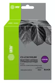 Картридж Cactus CS-LC3619XLBK черный