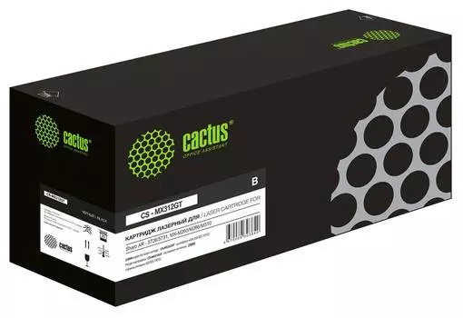 Картридж Cactus CS-MX312GT черный
