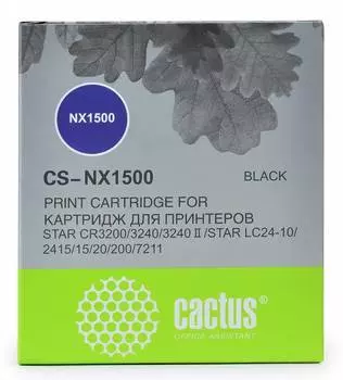 Картридж Cactus CS-NX1500 черный