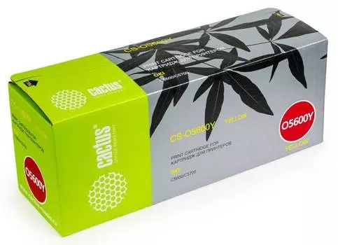 Картридж Cactus CS-O5600Y желтый