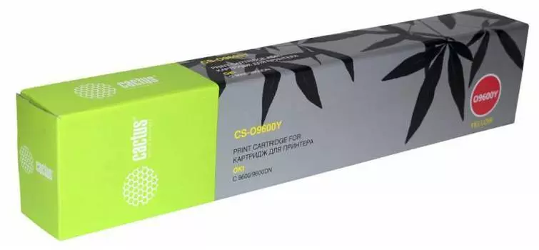 Картридж Cactus CS-O9600Y 42918913 желтый