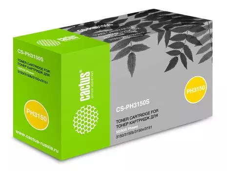 Картридж Cactus CS-PH3150S 109R00746 черный