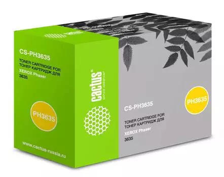 Картридж Cactus CS-PH3635 108R00796 черный