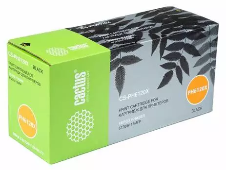 Картридж Cactus CS-PH6120X 113R00692 черный