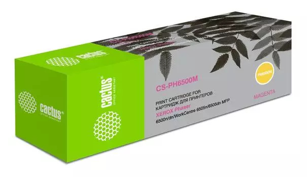 Картридж Cactus CS-PH6500M 106R01602 пурпурный