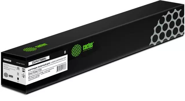 Картридж Cactus CS-PH7750BRU 106R00652 черный
