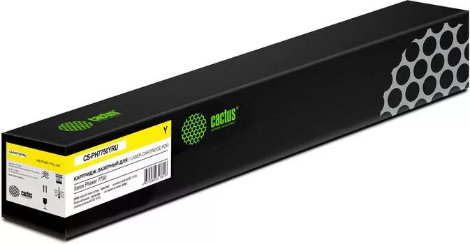 Картридж Cactus CS-PH7750Y 106R00655 желтый