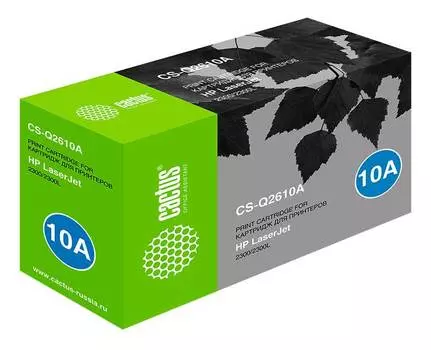 Картридж Cactus CS-Q2610A Q2610A черный