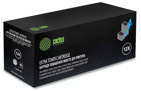 Картридж Cactus CS-Q2612X-MPS Q2612X черный