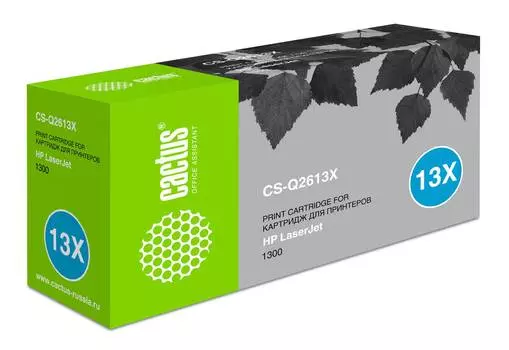 Картридж Cactus CS-Q2613X Q2613X черный