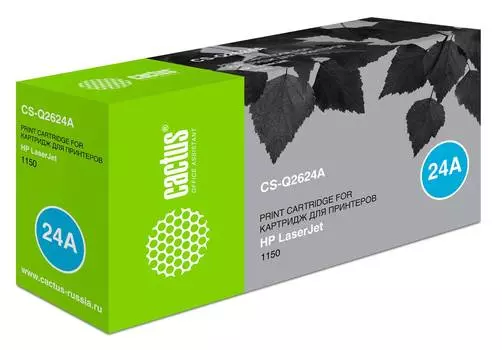 Картридж Cactus CS-Q2624A Q2624A черный