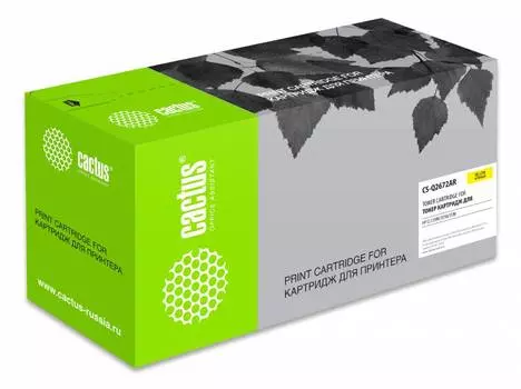 Картридж Cactus CS-Q2672AR Q2672A желтый