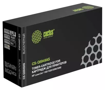 Картридж Cactus CS-Q5949AS Q5949A черный