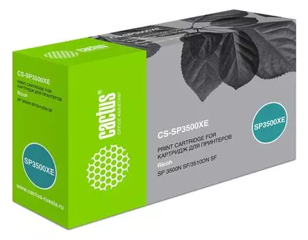 Картридж Cactus CS-SP3500XE 407646 черный