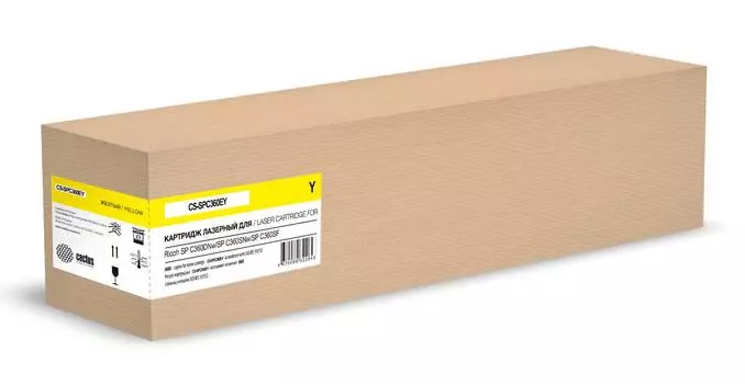 Картридж Cactus CS-SPC360EY 408187 желтый