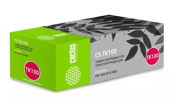 Картридж Cactus CS-TK100 TK-100 черный