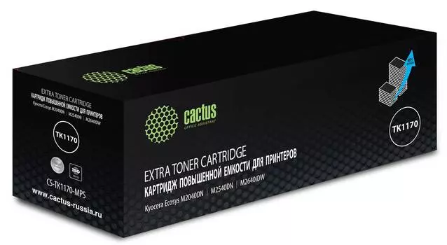 Картридж Cactus CS-TK1170-MPS TK-1170X черный