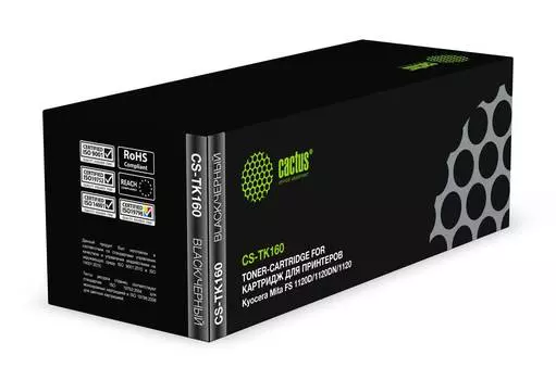 Картридж Cactus CS-TK160 TK-160 черный