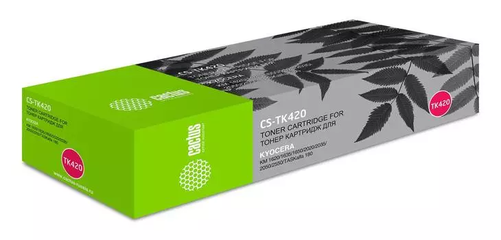 Картридж Cactus CS-TK420 TK-420 черный