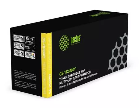 Картридж Cactus CS-TK5280Y TK-5280Y желтый