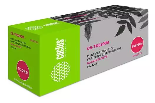 Картридж Cactus CS-TK5290M TK-5290M пурпурный