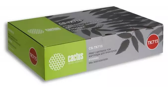 Картридж Cactus CS-TK715 черный