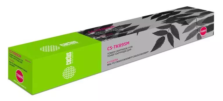 Картридж Cactus CS-TK895M TK-895M пурпурный