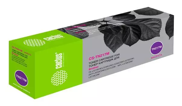Картридж Cactus CS-TN217M TN-217M пурпурный