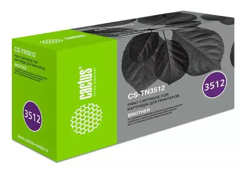 Картридж Cactus CS-TN3512 TN-3512 черный