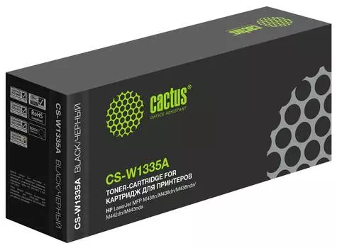 Картридж Cactus CS-W1335A W1335A черный