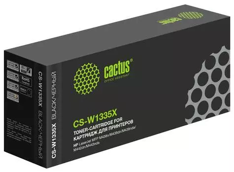 Картридж Cactus CS-W1335X W1335X черный