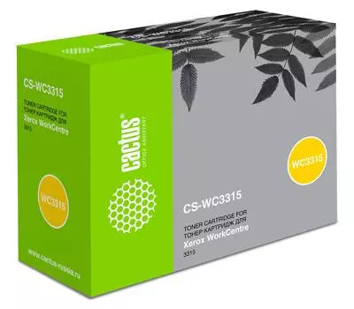 Картридж Cactus CS-WC3315 106R02308 черный