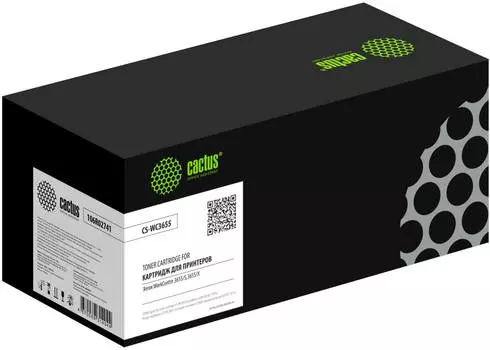 Картридж Cactus CS-WC3655 106R02741 черный