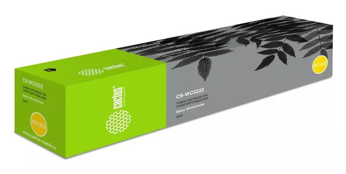 Картридж Cactus CS-WC5222 106R01413 черный