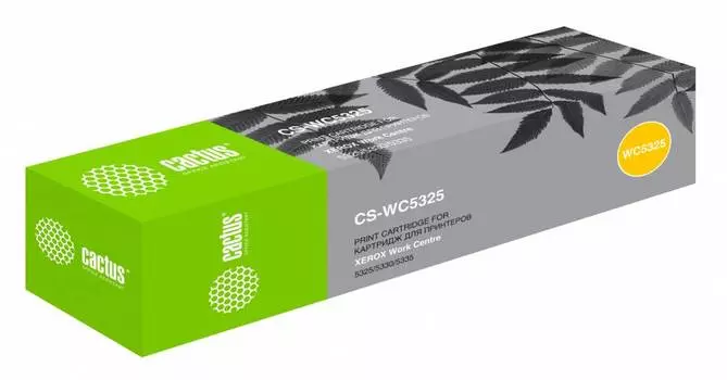 Картридж Cactus CS-WC5325 006R01160 черный