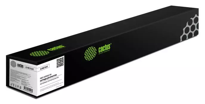 Картридж Cactus CS-WC7525C 006R01520 голубой