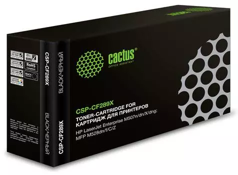 Картридж Cactus CSP-CF289X черный