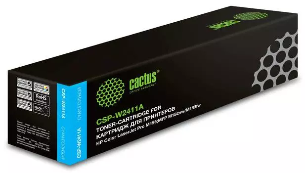 Картридж Cactus CSP-W2411A 216A голубой