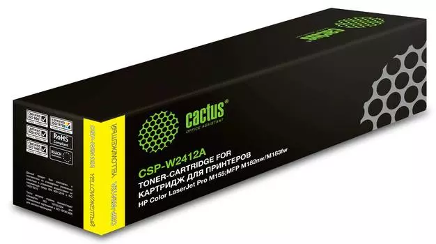 Картридж Cactus CSP-W2412A 216A желтый