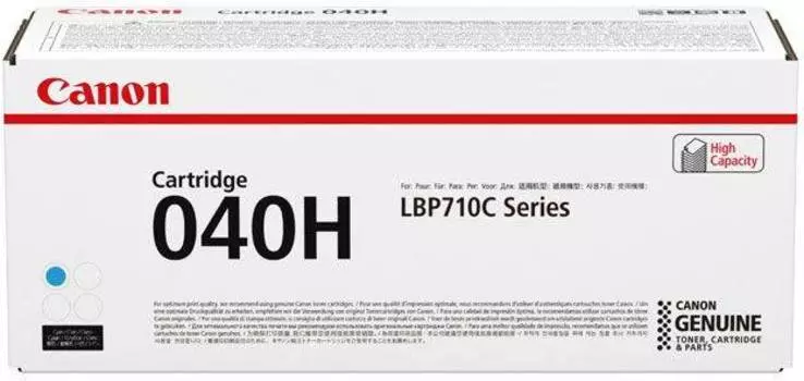 Картридж Canon 040HC голубой (0459c001)