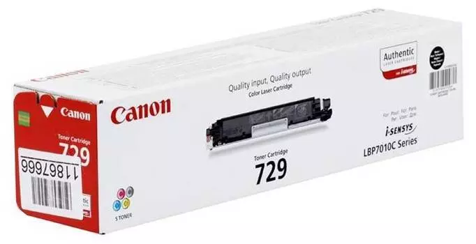 Картридж Canon 729BK черный (4370b002)