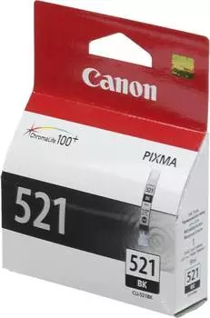 Картридж Canon CLI-521BK черный (2933b004)