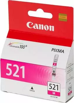 Картридж Canon CLI-521M пурпурный (2935b004)