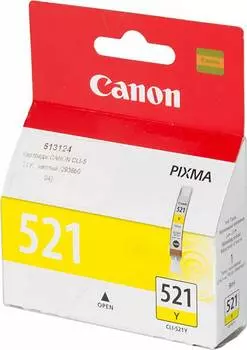 Картридж Canon CLI-521Y желтый (2936b004)