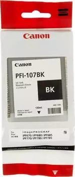 Картридж Canon PFI-107BK черный (6705b001)