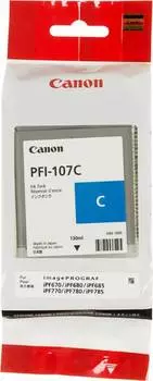 Картридж Canon PFI-107C голубой (6706b001)